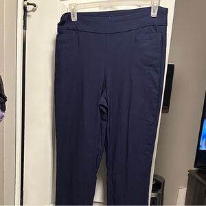 Kim Rogers Dark Blue Tummy Control Leggings